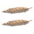 Kenneth Ludwig Chicago Distressed Metal Leaf Tray (Set of 2) For Sale - Image 4 of 4