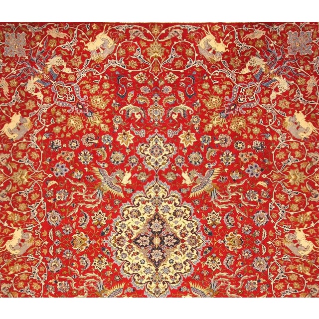 Genuine hand-knotted Middle Eastern Rug | Size: 423cm x 327cm | Material: 100% wool (pile) & 100% cotton (warp) | Knot...