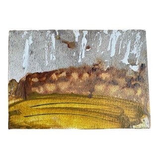 Vintage Juliet Holland Abstract Painting “Sounds of Summer” on Canvas For Sale