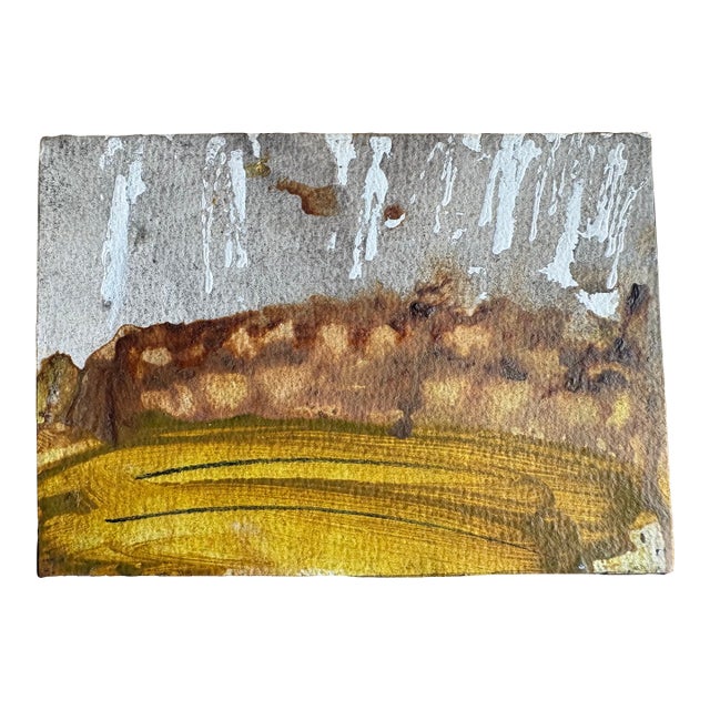 Vintage Juliet Holland Abstract Painting “Sounds of Summer” on Canvas For Sale