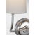 Thomas O'Brien for Visual Comfort Signature Vendome 16" Cordless Double Sconce in Polished Nickel with Linen Shades For Sale - Image 11 of 11