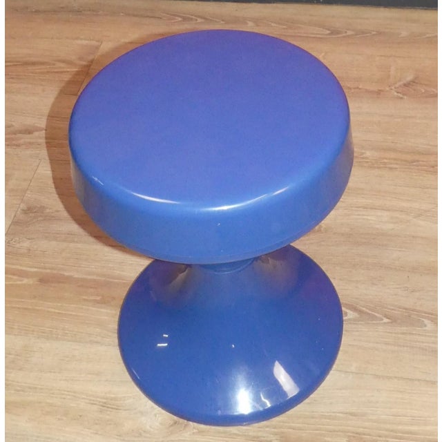 Vintage Bathroom Stool by Emsa Blau, 1970s For Sale - Image 6 of 11