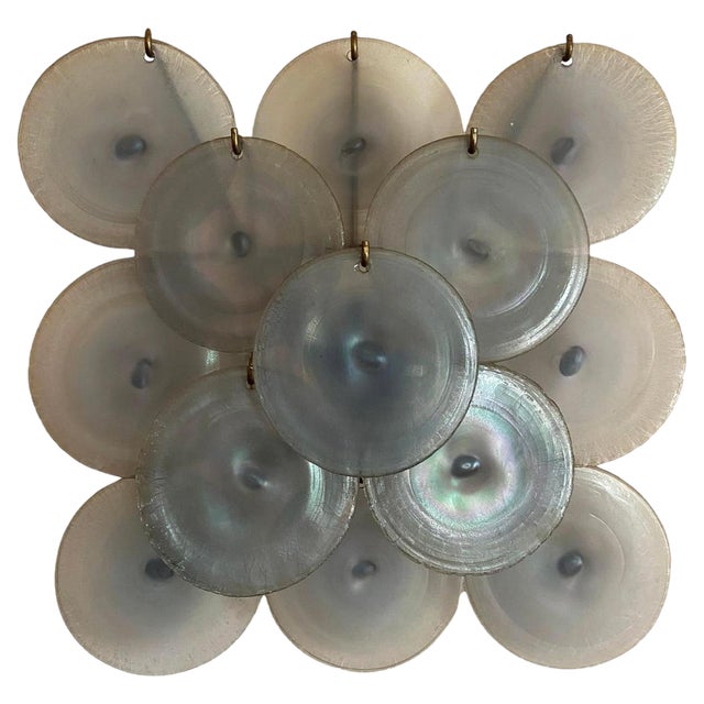 Murano Glass Wall Lamp, Italy, 1960s For Sale