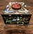 Early 20th Century Chinese Jade and Enamel Cloisonne Hinged Metal Box For Sale In Portland, OR - Image 6 of 9