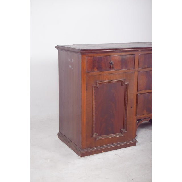 Antique Sideboard with Two Doors and Five Drawers For Sale - Image 3 of 10