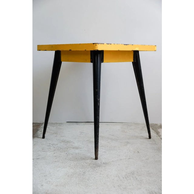 1950s Model 55 Table by Xavier Pauchard for Tolix, 1950s For Sale - Image 5 of 12
