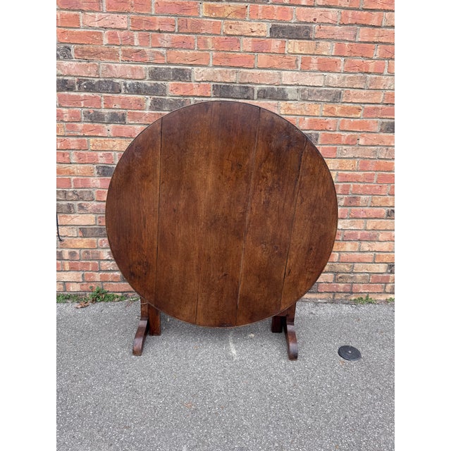 19th Century French Wine Table For Sale In Nashville - Image 6 of 10