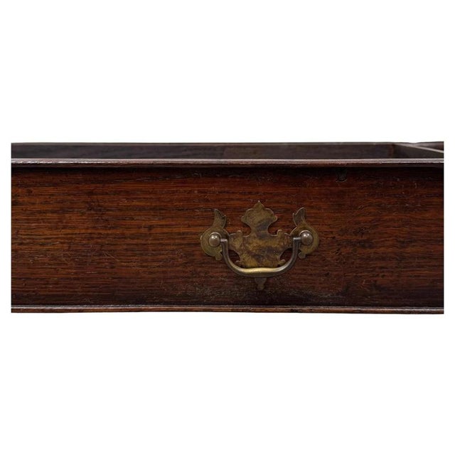 20th Century Traditional Oak Side Table For Sale - Image 3 of 12