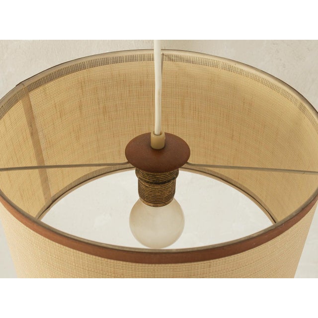 Vintage Wall Lamp in Glass and Teak, 1960s For Sale - Image 6 of 10