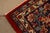 Hand Knotted Persian Style Vintage Wool Area Rug Red Field Floral Medallion For Sale In Philadelphia - Image 6 of 18