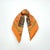 20th Century Classic Orange Silk Carrè Scarf "Les Tambours" by Hermes For Sale - Image 10 of 13