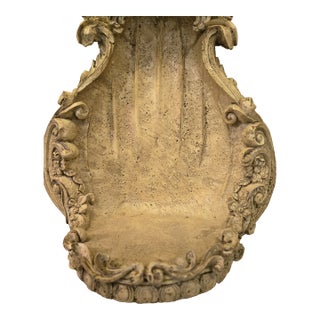 Vintage MCM Decorative Architecture Wall Niche With Abundance of Details For Sale