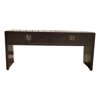 2-Drawer 52" Long Console Table For Sale