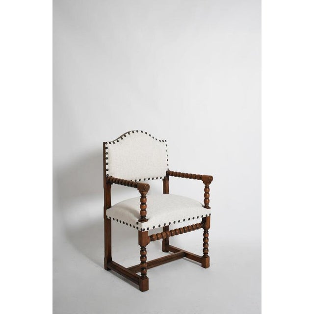 Turned Wood Armchairs, Set of 2 For Sale - Image 5 of 6
