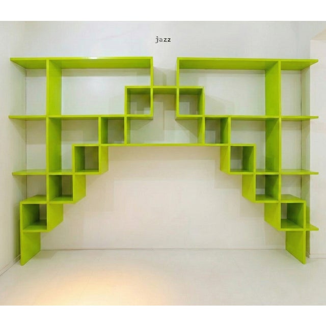 Contemporary Jazz Bookcase by Dario Nasuti For Sale - Image 3 of 7