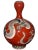 Japanese Cloisonne Enamel Red Gourd Shaped Dragon Vase Meiji For Sale - Image 9 of 10