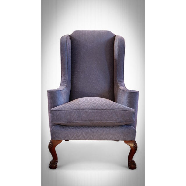 Stunning armchair by master furniture maker paul hitchings chippendale armchair in stunning liberty of london fabric. the...