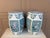 Chinoiserie Floral Green and Pink Porcelain Garden Stools or Side Tables, Pair For Sale - Image 9 of 10