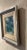 Mid 20th Century Mid Twentieth Century Original Blue and Green Abstract Oil Painting, Framed For Sale - Image 5 of 8