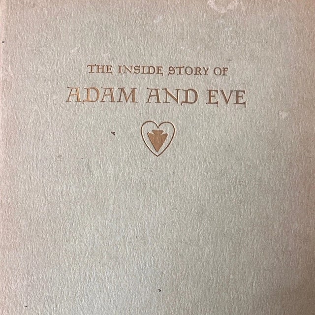 Mid 20th Century Signed 1945 The Inside Story of Adam & Eve Edward S Jordan Motor Car Booklet For Sale - Image 5 of 6