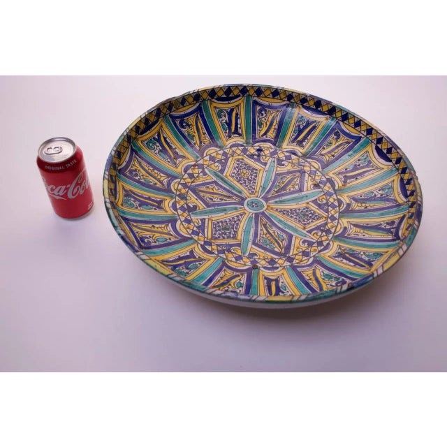 Large-Scale Italian Terracotta Charger For Sale - Image 12 of 13