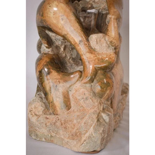 Marble Sculpture of Dolphins For Sale - Image 12 of 15