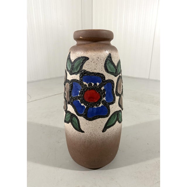 West-German Floor Vase from Scheurich Keramik, 1960s For Sale - Image 10 of 11
