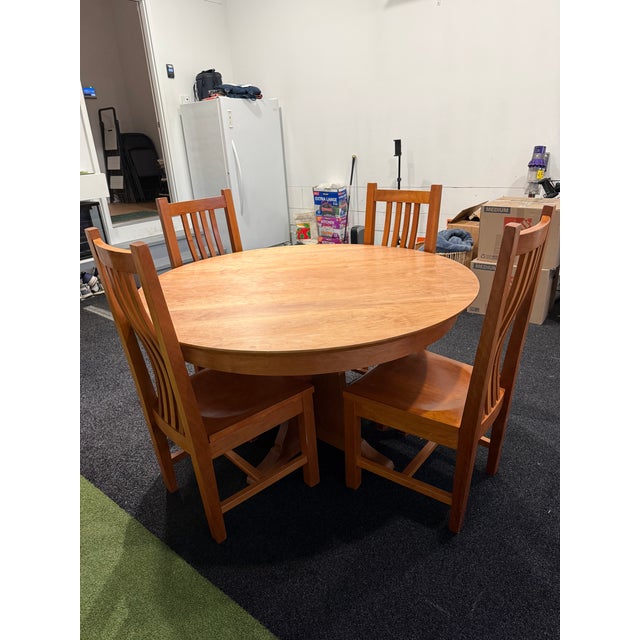 Red McKinnon Furniture Dining Set For Sale - Image 8 of 11