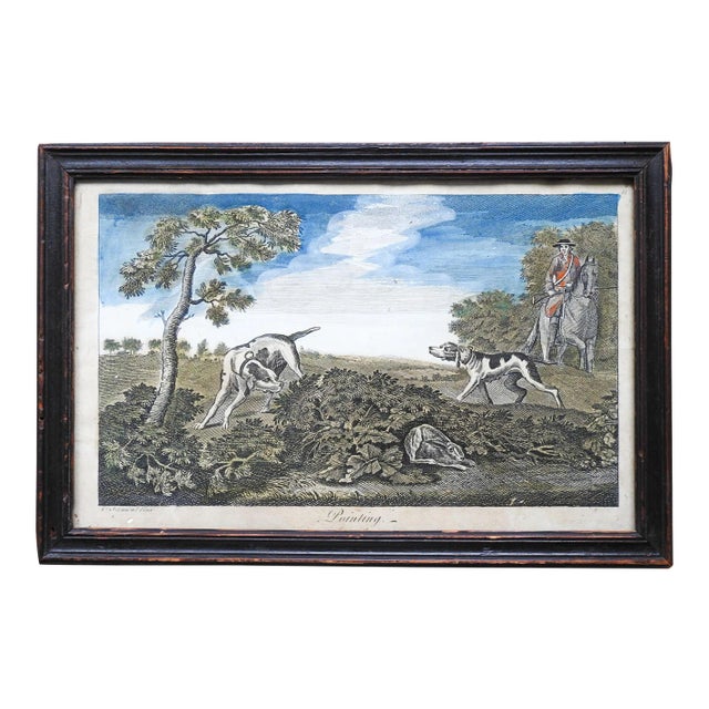 18th Century Hunting Engraving After James Seymour For Sale