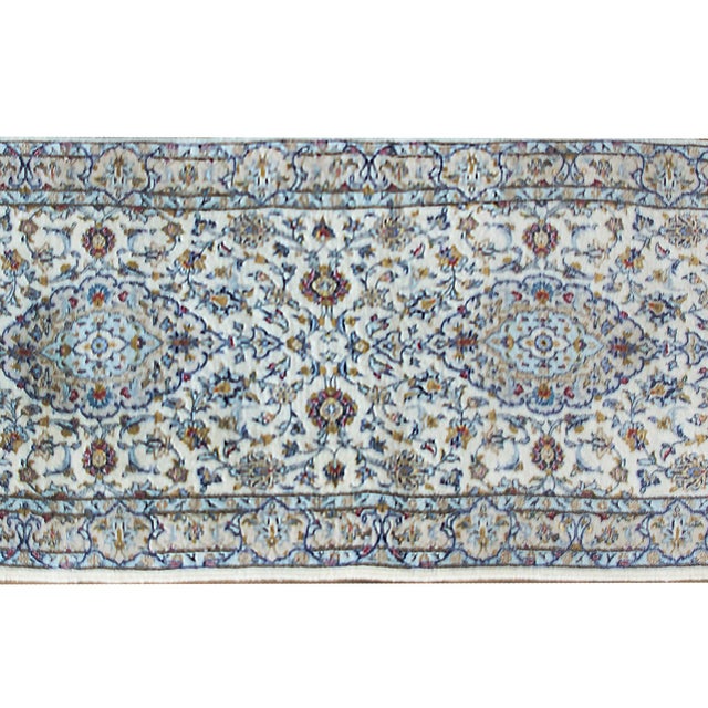 Textile Mid-20th Century Persian Kashan Runner For Sale - Image 7 of 14