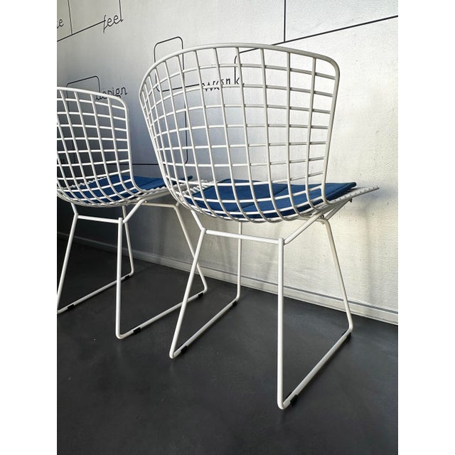 Model 4023 Dining Chairs by Harry Bertoia for Knoll International, 1970s, Set of 2 For Sale - Image 9 of 18