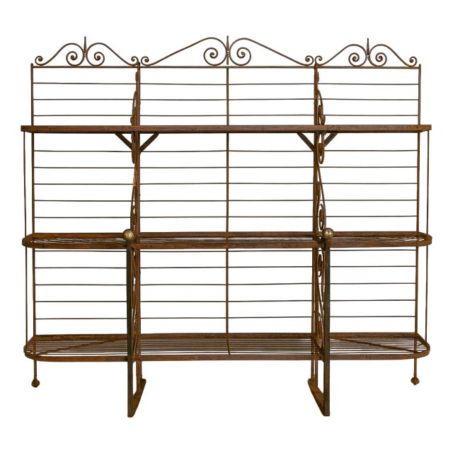 Iron Baker's Shelf, 1930s For Sale