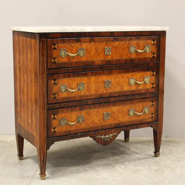 18th Century Louis XVI Chest of Drawers For Sale - Image 13 of 13
