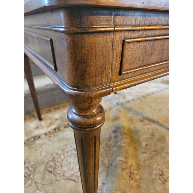 Vintage Heritage French Regency Inlaid Side End Table For Sale - Image 9 of 10