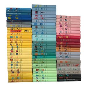 Vintage Rainbow Children's Classic Book Junior Deluxe Editions Bright Library Set - 82 Book Collection