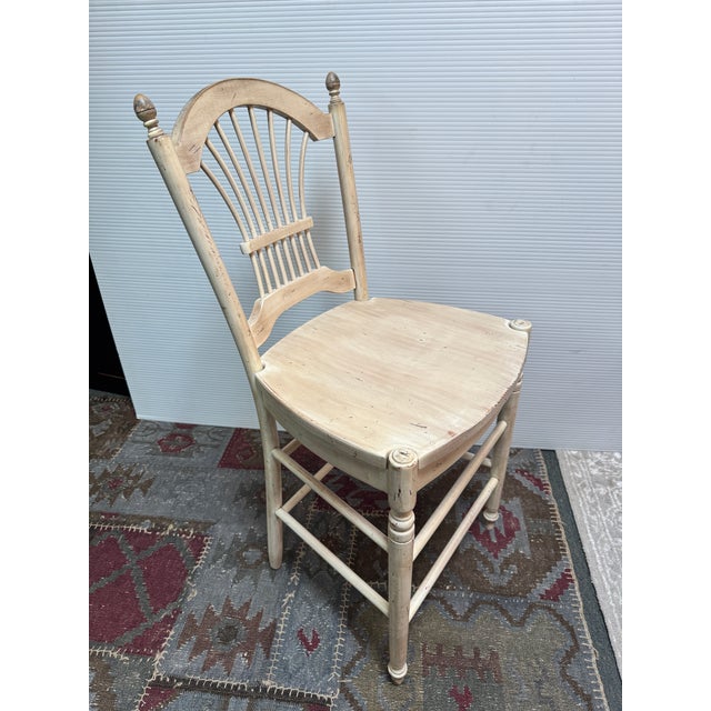 Sunrise Home French Provincial Counter Stools, Pair For Sale - Image 11 of 14