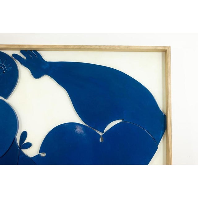 I Swim in Happiness, Bas-Relief Panel For Sale - Image 4 of 9