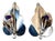 Vintage Sterling Silver Leaf Design With Amethyst Accent Pierced Earrings, Pair For Sale
