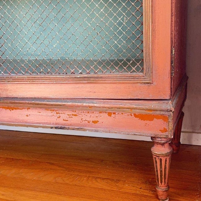 1900 - 1909 Antique Country French Pie Cupboard For Sale - Image 5 of 8