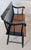 Classic Hitchcock deacon's bench with stained maple seat and Harvest stenciling, bought new in the early 1970s and owned...