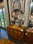 Mid-Century Modern Italian Round Brass Mirror For Sale - Image 3 of 5