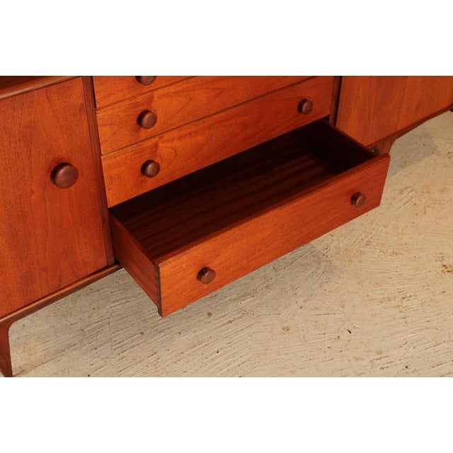 Mid-Century Modern Afromosia Sideboard by A. Younger Ltd, England, 1960s For Sale - Image 10 of 14