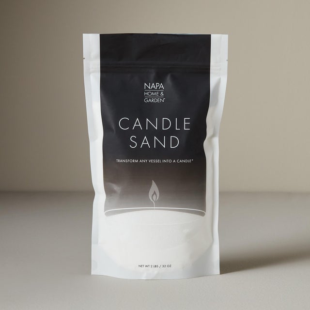 Create your own statement candle out of any vessel and add a warm candle's glow with Candle Sand. These plant based,...