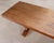 Wood Country French Provincial Oak Farmhouse Trestle Dining Table 10 Ft For Sale - Image 7 of 18