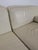 Animal Skin Four-Seater Sofa in Cream Leather For Sale - Image 7 of 8
