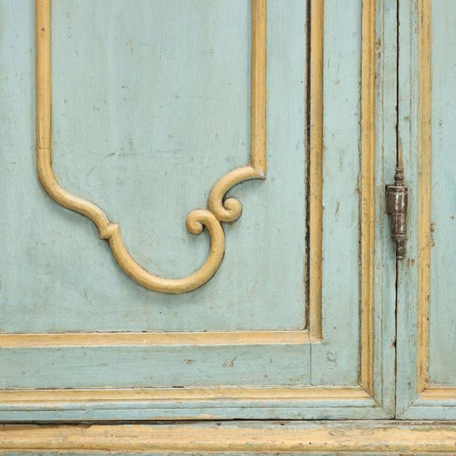 18th Century Baroque Cupboard in Lacquered Wood For Sale - Image 5 of 15