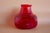 Red Red Glass Vase by Erik Höglund for Bodafors, 1960s For Sale - Image 8 of 12
