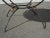 Vintage Spanish Style Wrought Iron W White & Gray Marble Top Coffee Table For Sale - Image 11 of 13