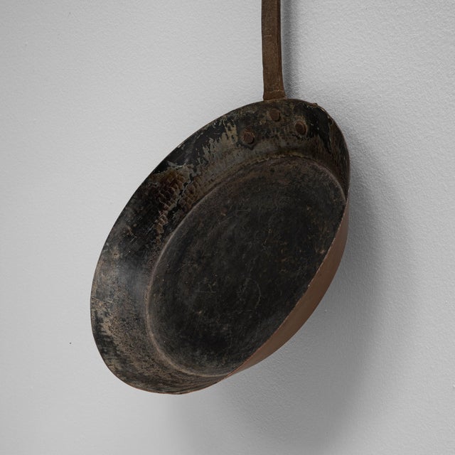 19th Century French Copper Pan For Sale - Image 11 of 18