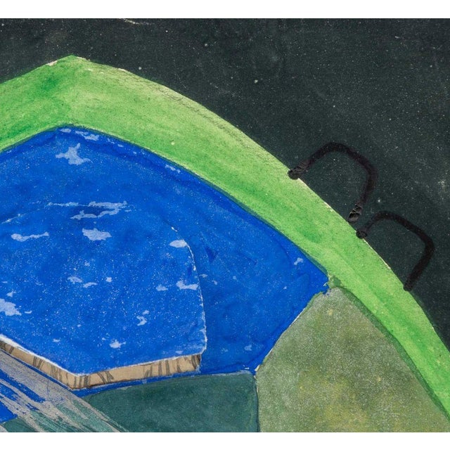 Modern Theatre Stage Design Prison Mixed Media Collage For Sale - Image 3 of 8